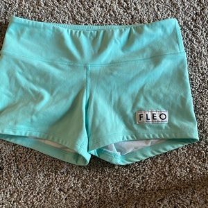 Fleo Aqua splash short x Katie Crewe collab